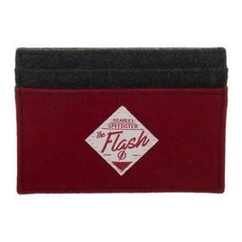 Bioworld Card Holder - DC The Flash - Scarlet Speedster Red Felt