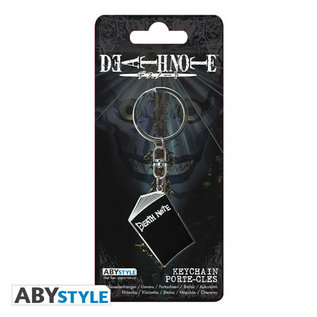 AbysSTyle Keychain - Death Note - The Death Note Metal with Enamel