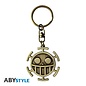 AbysSTyle Keychain - One Piece - Trafalgar Law Heart Pirates in Metal