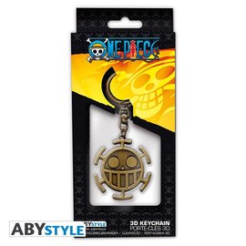 AbysSTyle Porte-clés - One Piece - Trafalgar Law Heart Pirates en Métal