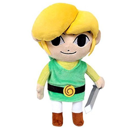 San-Ei Plush - The Legend of Zelda The Wind Waker HD - Link with Sword 12"