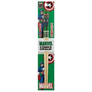 Skater Chopsticks - Marvel - Captain America Classic 1 Pair 21cm