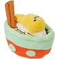 Gund Plush - Sanrio Gudetama the Lazy Egg - Floating in Ramen 4.5"