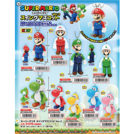 Nintendo Porte-clés - Nintendo Super Mario Bros. - Mini Figurine Articulée Swing