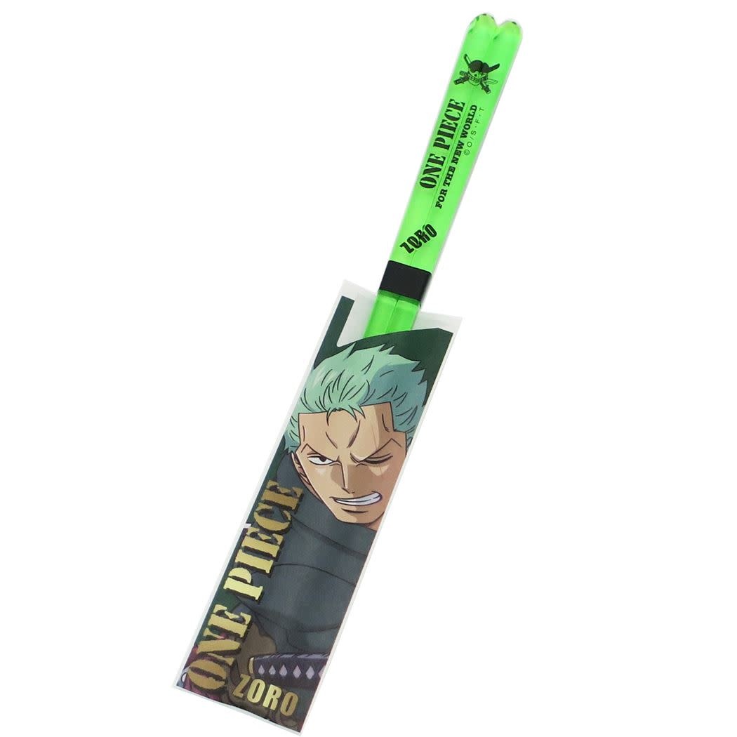 Chopsticks One Piece Roronoa Zoro Transparent Green 1 Pair 23cm