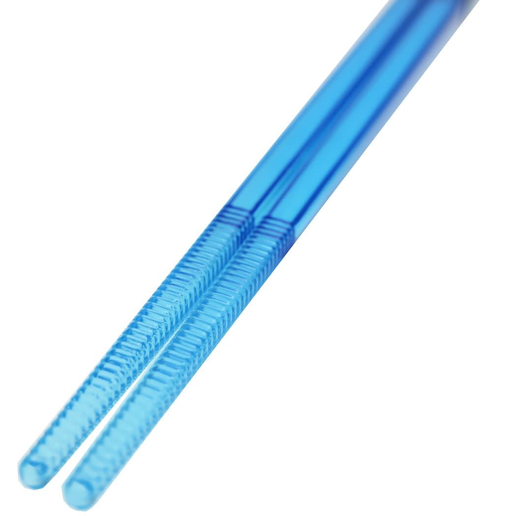Chopsticks One Piece Sabo Blue Transparent 1 Pair 23cm Chez Rhox