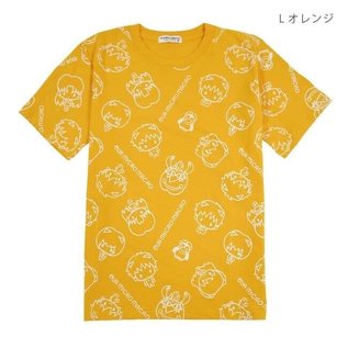 Sanrio Tee-Shirt - Neon Genesis Evangelion - Micro Macro Chibi Shinji, Asuka et Rei Jaune