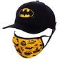 Bioworld Baseball Cap - DC Comics Batman - Classic Logo Black with Face Mask