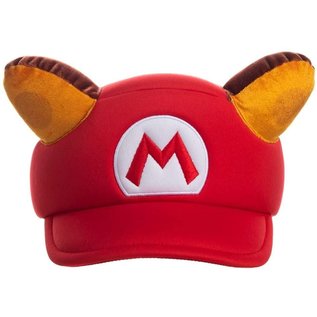 Bioworld Baseball Hat - Nintendo Super Mario Bros. - Mario's M Tanuki Cosplay Version