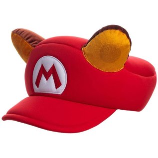 Bioworld Casquette - Nintendo Super Mario - M de Mario en Tanuki Version Cosplay