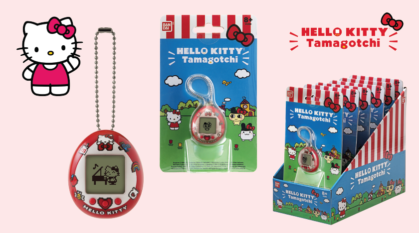 Jouet - Tamagotchi Sanrio Hello Kitty - Animal Virtuel Rouge - Chez Rhox  Geek Stop