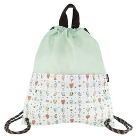 Ensky Studio Sac à Dos - BT21 Line Friends - Personnages Blanc et Vert à Cordon