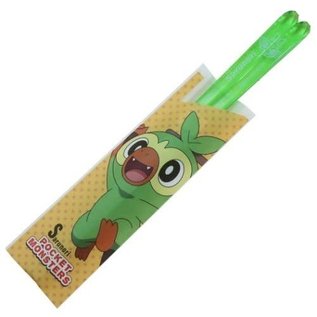 ShoPro Chopsticks - Pokémon Pocket Monsters - Grookey/Sarunori Transparent Green 1 Pair 18 cm