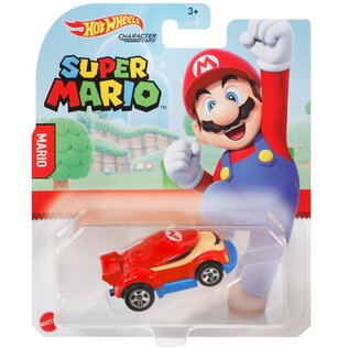 Mattel Jouet - Hot Wheels Super Mario - Character Cars Mario