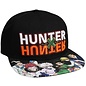 Bioworld Baseball Cap - Hunter X Hunter - Embroidered Logo and Characters Black Snapback