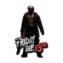 NMR Aimant - Friday the 13th - Jason Voorhees en Bois 3D