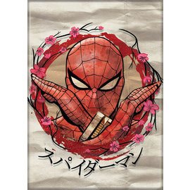 Ata-Boy Magnet - Marvel Spider-Man - Spider-Man Katakana