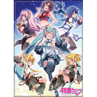 Ata-Boy Magnet - Hatsune Miku - Miku, Rin, Len, Kaito, Meiko and Luka