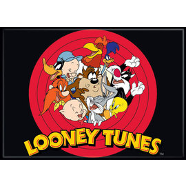 Ata-Boy Magnet - Looney Tunes - Logo and Group Photo