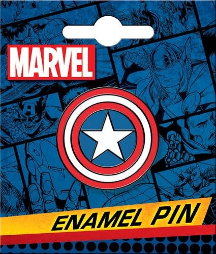 Pin - Marvel - Captain America's Shield - Chez Rhox Geek Stop