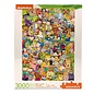 Aquarius Casse-tête - Nickelodeon - Les Personnages de Nickelodeon 3000 pièces