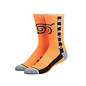 Bioworld Socks - Naruto Shippuden - Symbol of de Konoha Orange and Black Pair Crew