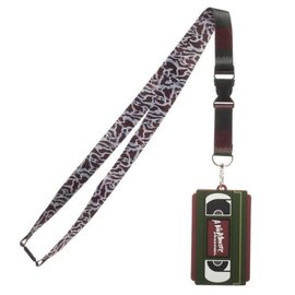 Bioworld Lanyard - A Nightmare on Elm Street - Freddy Krueger Green and Red with VHS Card Holder