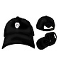 Bioworld Baseball Cap - Friday the 13th - Jason's Mask Embroidered Black Adjustable
