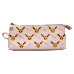 ShoPro Pouch - Pokémon Pocket Monsters - Eevee/Eievui Osoro Collection Pink Large