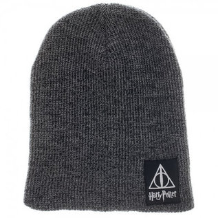 Bioworld Toque - Harry Potter - Gray Beanie with the Deathly Hallows