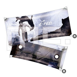 Kodansha Pochette - Attack on Titan: Shingeki no Kyojin - Eren Yeager Bleu en PVC Transparent