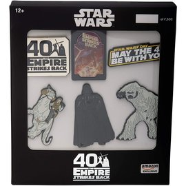 Disney Entreprise Pin - Star Wars Empire Strikes Back 40th Anniversary -  Limited Edition Set of 6 *Amazon Exclusive*