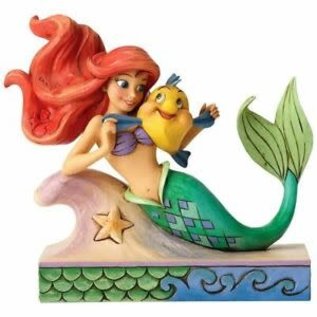 Enesco Showcase Collection - Disney Traditions La Petite Sirène - Ariel "Plaisir et Amitiés" par Jim Shore