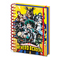 Pyramid America Notebook - My Hero Academia - Class 1-A and All Might