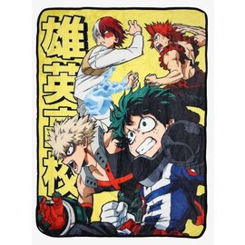 Just Funky Blanket - My Hero Academia - Charge! Plush Throw