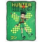 Just Funky Couverture - Hunter X Hunter - Gon avec sa Canne à Pêche Jeté en Peluche