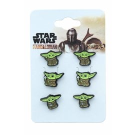 Salesone Earrings - Star Wars The Mandalorian - The Child "Baby Yoda" Grogu in Metal with Enamel Set of 3