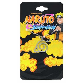 Salesone Collier - Naruto Shippuden - Symbole de Konoha en Métal