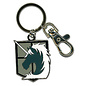 Great Eastern Entertainment Co. Inc. Keychain - Attack on Titan - Military Police in Metal