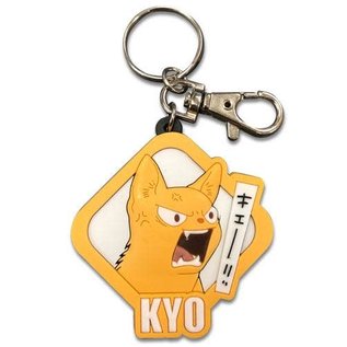 Great Eastern Entertainment Co. Inc. Keychain - Fruits Basket - Kyo as a Cat in Rubber