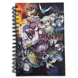 Great Eastern Entertainment Co. Inc. Carnet de Notes - Fairy Tail - Groupe et Villains