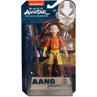 McFarlane Figurine - Avatar the Last Airbender - Aang Articulé avec Bâton 5"