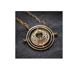 Bioworld Necklace - Harry Potter - Time Turner Golden with Chain