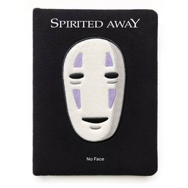 Chronicles Books Notebook - Studio Ghibli Spirited Away - No Face Black Plush Cover