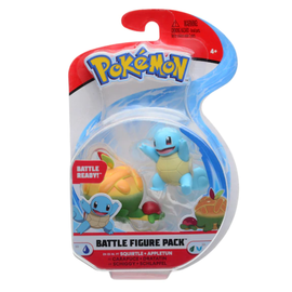 Jazwares Figurine - Pokémon - Battle Figure Pack Squirtle et Appletun