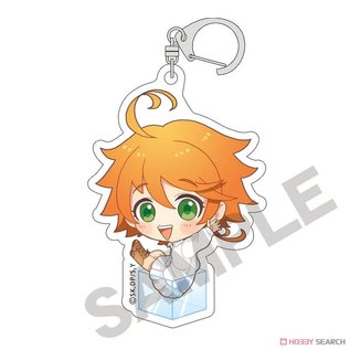 Aniplex Keychain - The Promised Neverland - Hacosupo Emma in a Box Acrylic