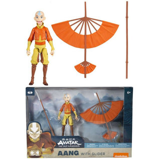 McFarlane Figurine - Avatar the Last Airbender - Aang avec son Planeur de Maître de l'Air 5"