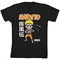 Bioworld T-Shirt - Naruto Shippuden - Naruto in Pixel Black