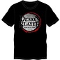 Bioworld T-Shirt - Demon Slayer: Kimetsu no Yaiba - Logo Black