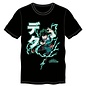 Bioworld Tee-Shirt - My Hero Academia - Izuku Midoriya Deku avec Éclair Noir Noir